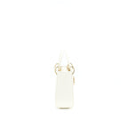 Dior Lizard Mini Lady Dior Bag White LGHW