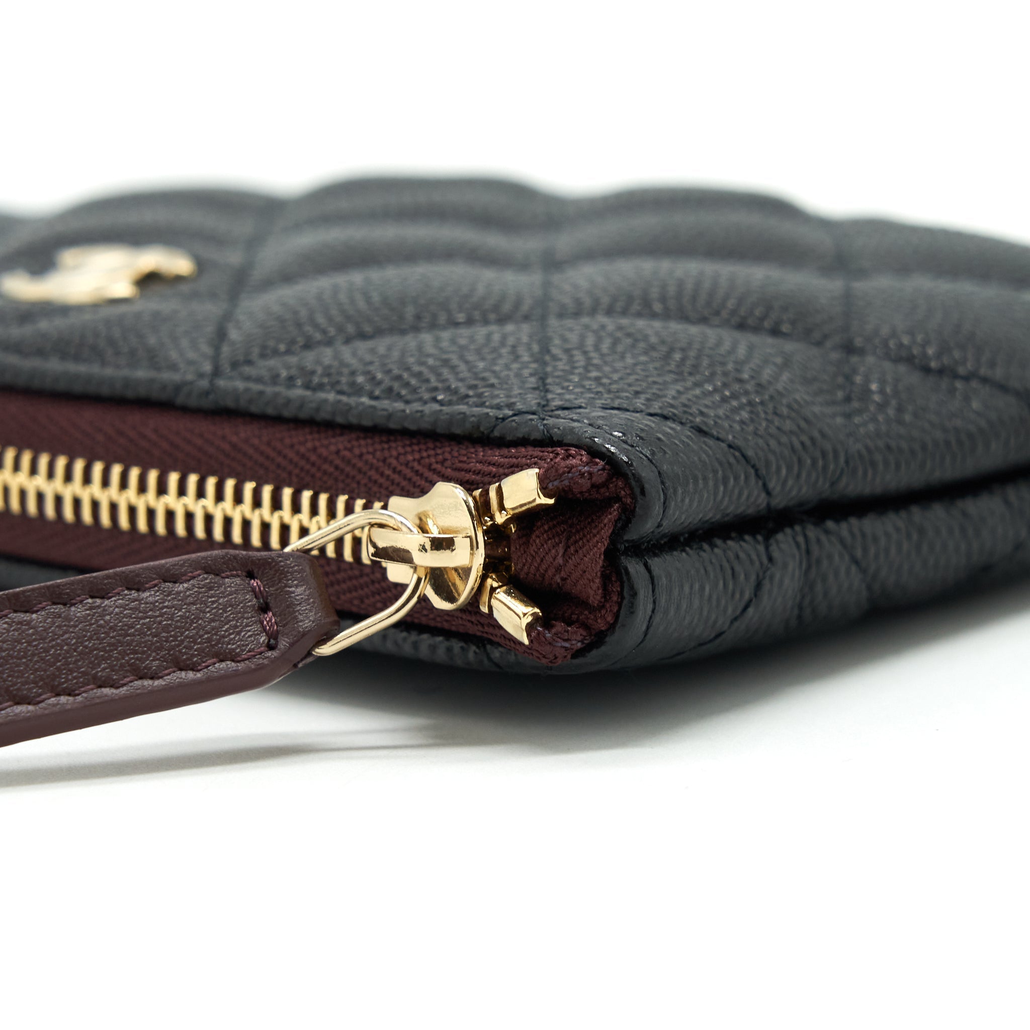 Chanel Mini Pouch Caviar Black LGHW