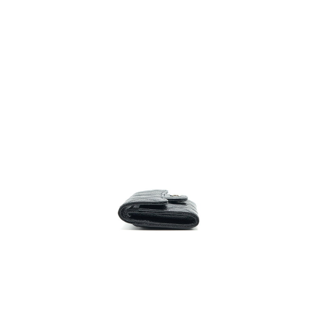 CHANEL Classic Card Holder Caviar Black
