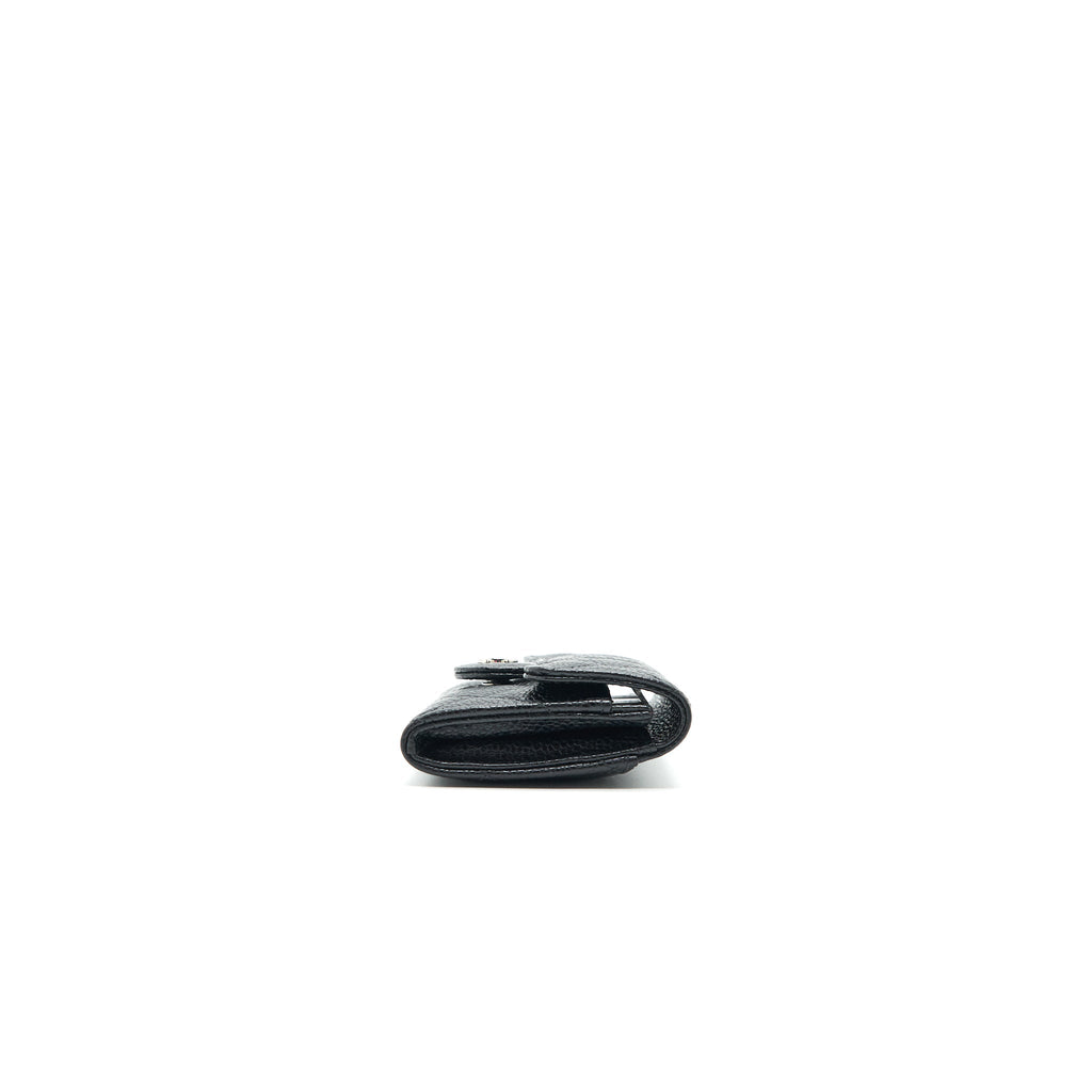 CHANEL Classic Card Holder Caviar Black