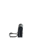 Chanel Small Crossbody Bag Aged Calfskin Ruthenium Hardware