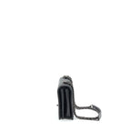 Chanel Small Crossbody Bag Aged Calfskin Ruthenium Hardware
