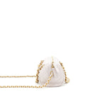 Chanel mini Bowling bag with chain light purple GHW