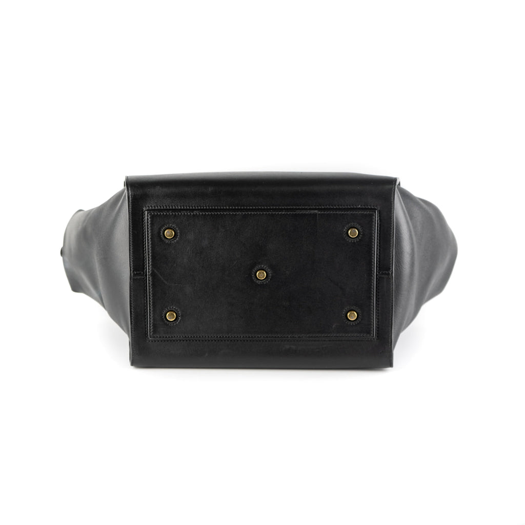 Celine Tie Tote Bag Black