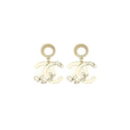 Chanel 22P Pearl Drop And Crystal Earring LGHW