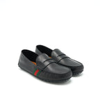 Gucci Size 5 Men’s Leather Loafer Black