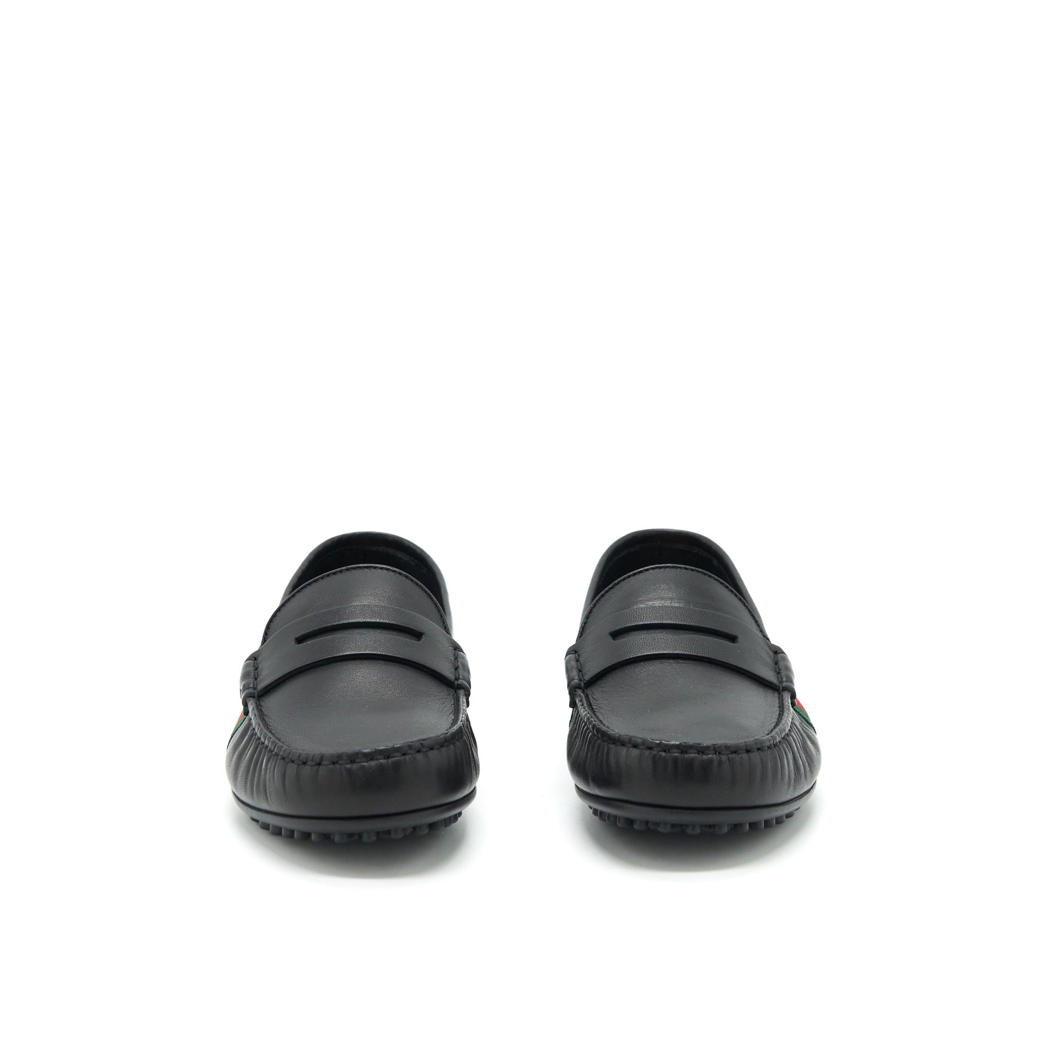 Gucci Size 5 Men’s Leather Loafer Black