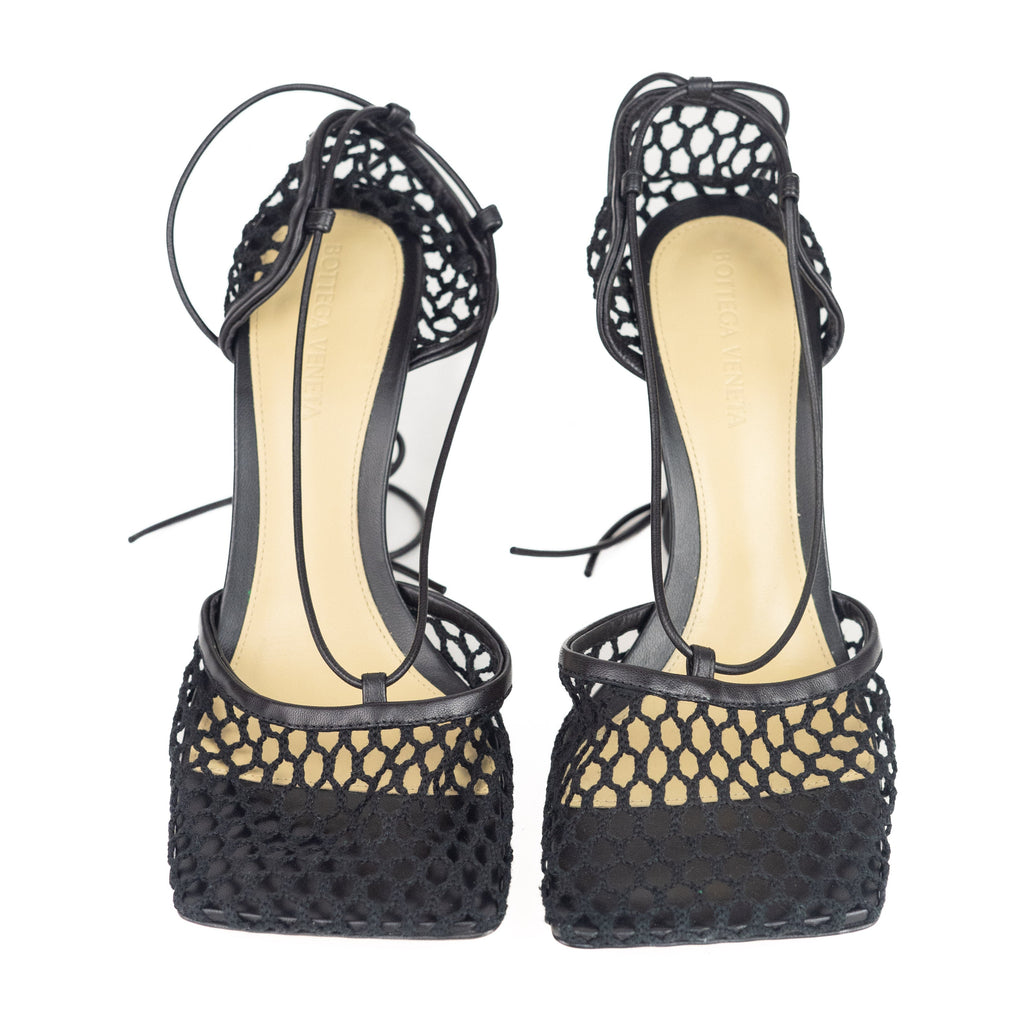 Bottega Veneta Mesh High Heel Sandal  in I