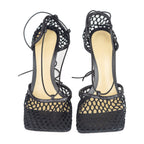 Bottega Veneta Mesh High Heel Sandal  in I