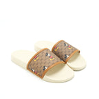 Gucci Size38 X Disney Mickey Mouse Canvas Sliders