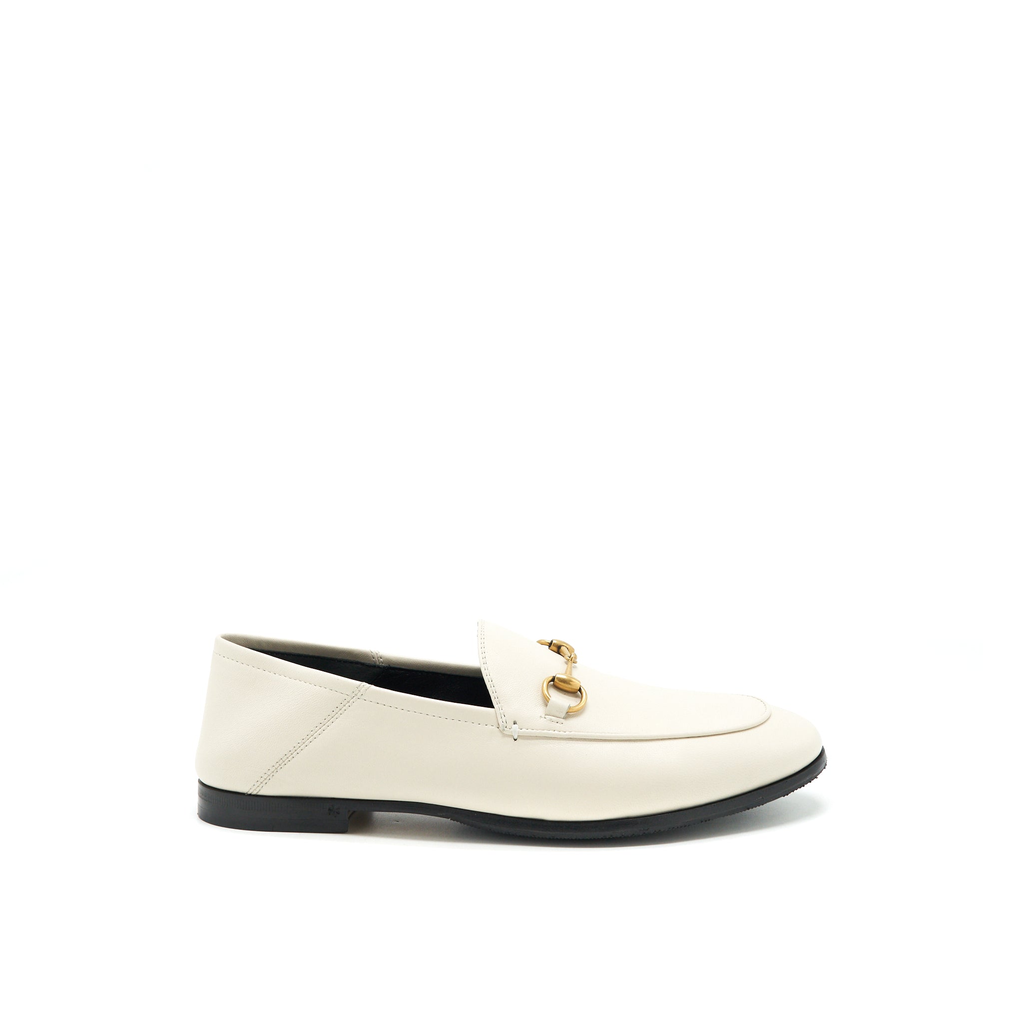 Gucci size38 Loafers 1953 Horsebit Cream