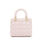 DIor Lady Dior Lambskin Light Pink LGHW