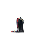 GUCCI SYLVIA SMALL LEATHER BAG BLACK