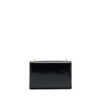 Saint Laurent Kate Flap Bag Patent Black GHW