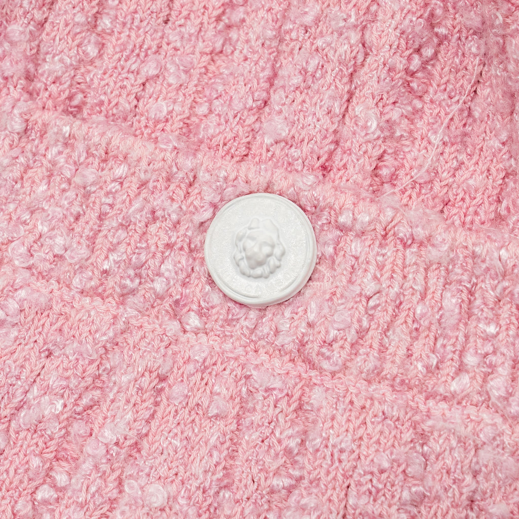 Chanel Size 36 22P Knit Skirt Viscose/Cotton/Polyamide Light Pink