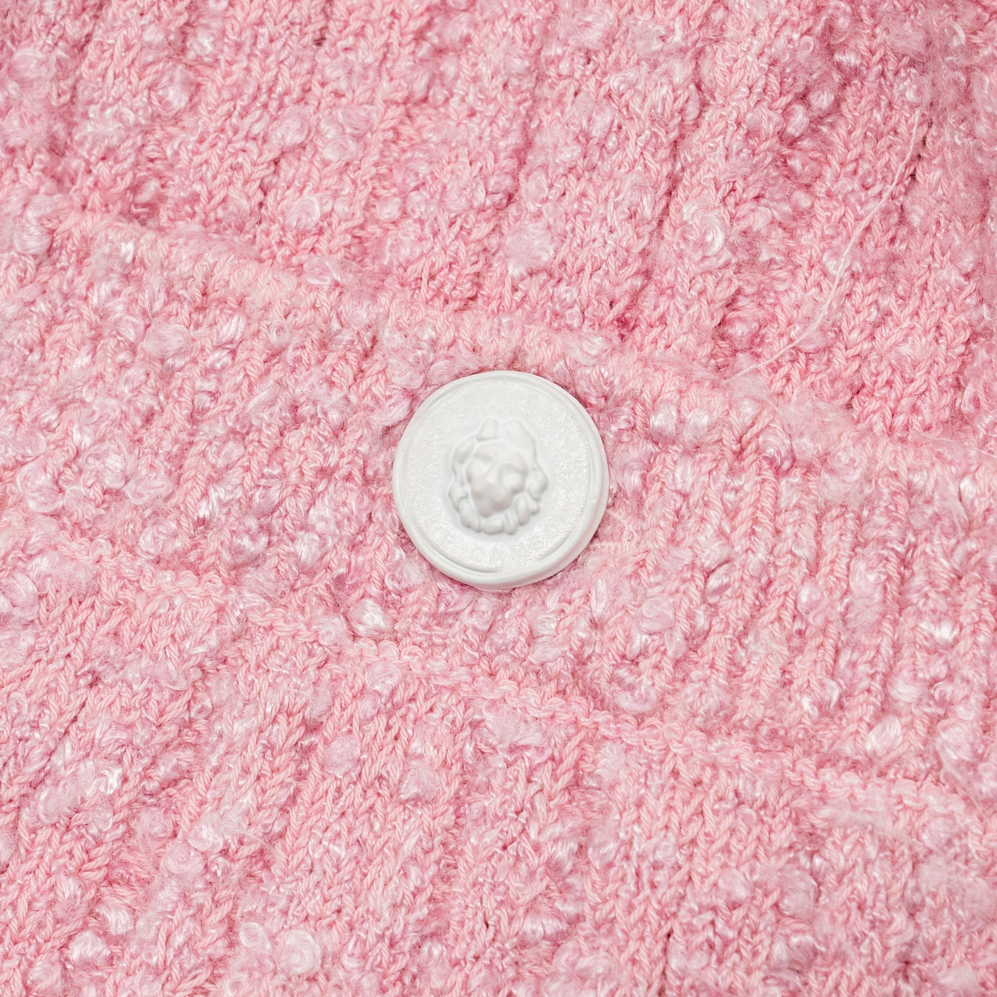 Chanel Size 36 22P Knit Skirt Viscose/Cotton/Polyamide Light Pink