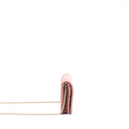 Dior Diorma Wallet On Chain Velvet Pink GHW