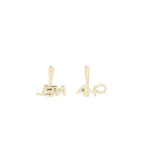 Chanel Pearl/CC Logo/Letter Drop Earrings With Crystal