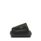 Fendi fendi first bag Small nappa black GHW