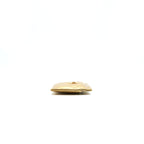 Chanel Quilted Card Holder Lambskin Gold Colour with Gold and Pearl CC Logo