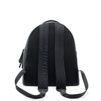 FENDI MONSTER BACKPACK IN BLACK WITH YELLOW FUR