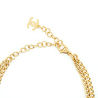 Chanel CC Round Choker Black / Gold