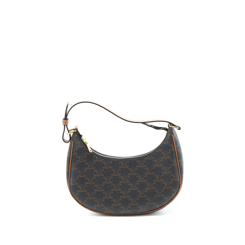 Celine Ava Bag Triophe Canvas/Calfskin Tan