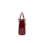 Dior Mini Lady Dior Patent leather Red with GHW