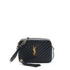 Saint Laurent/YSL Lou Camera Bag Calfskin Black GHW