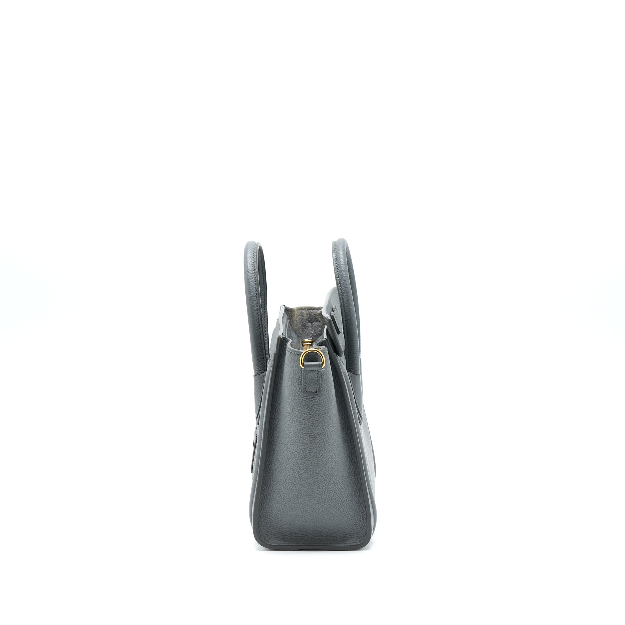 Celine Nano Luggage Bag Grey