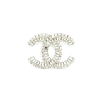 Chanel CC Crystal Brooch