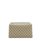 Gucci Dionysus Shoulder Bag Red/GG Supreme Canvas SHW