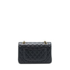 Chanel Small Classic Double Flap Caviar Black GHW