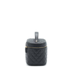 Chanel Top Handle Vanity Case Caviar Black LGHW
