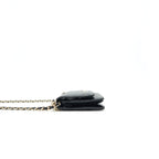 CHANEL WALLET ON CHAIN IN LAMBSKIN WITH CHARMS IN LGHW