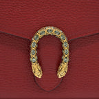 Gucci Dionysus Chain Wallet Red Gold/Sliver Hardware