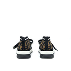 Fendi Size 37 Fabric Black Sneaker