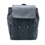 Dior Homme Backpack Oblique Jacquard Canvas/Leather Grey SHW