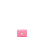 Chanel Boy Small Wallet Pink Brushed Lambskin GHW