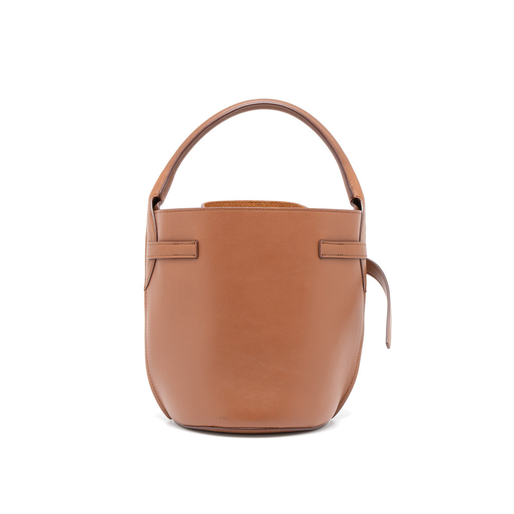 Celine Nano Bucket Bag Brown