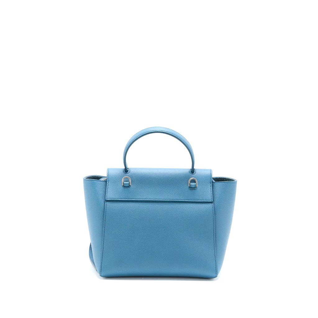 Celine Nano Belt Bag Grained Calfskin Blue