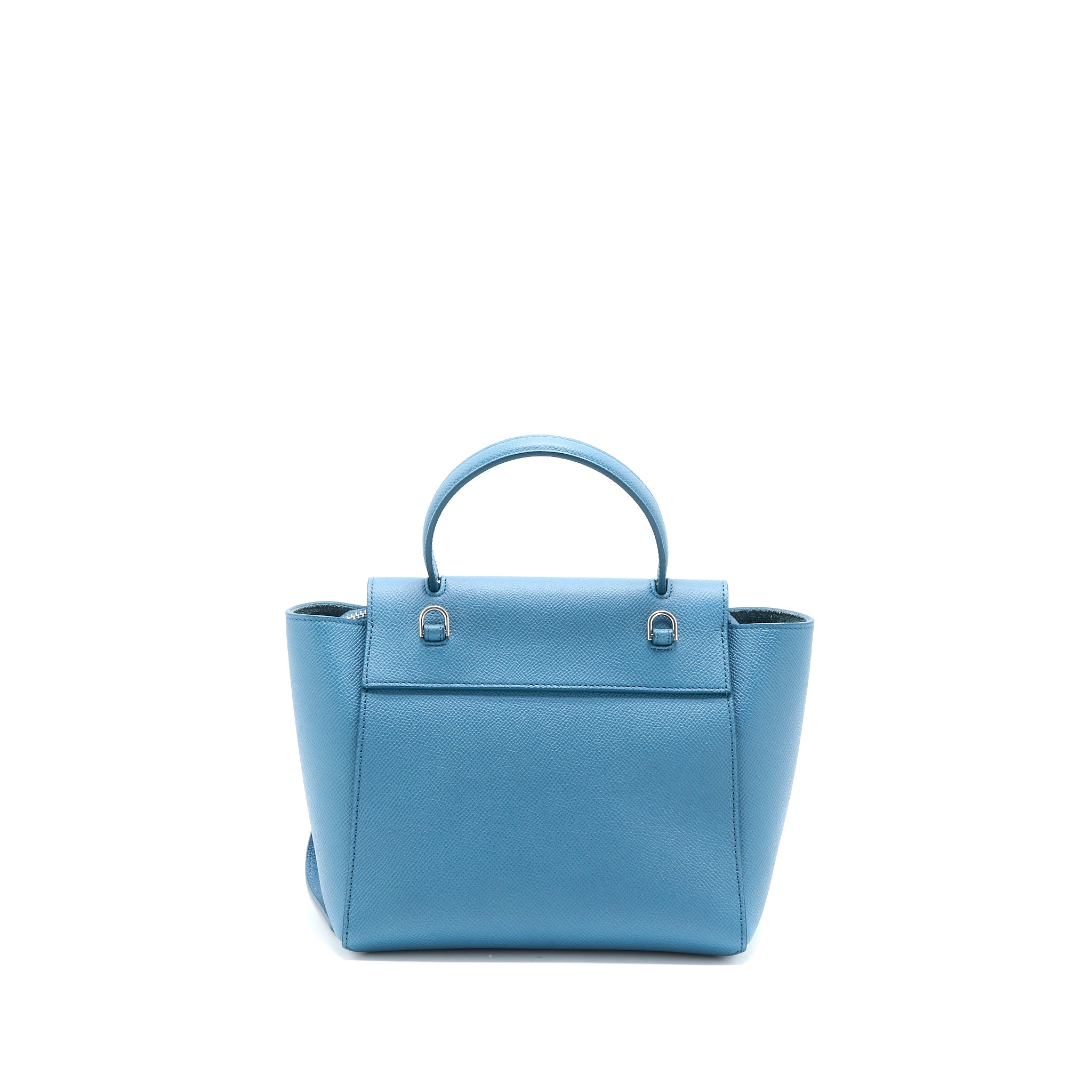 Celine Nano Belt Bag Grained Calfskin Blue