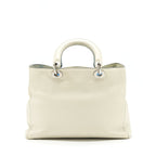 Dior Diorissimo Tote Bag White Multicolour Hardware