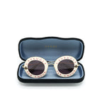 Gucci L’aveugle Par Amour Sunglasses White/Multicolour