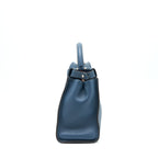 Fendi Medium Peekaboo Bag dark blue Multi colour Hardware