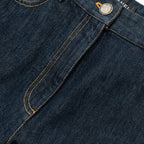 Chanel size 40 25C CC logo washed out denim Jeans