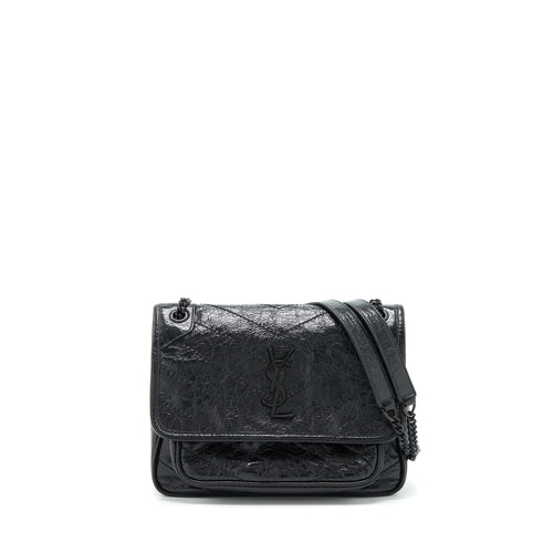 Saint Laurent/ YSL Niki Baby Bag Black with Black Hardware