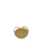 Celine Crossbody Oval Purse Calfskin Olive