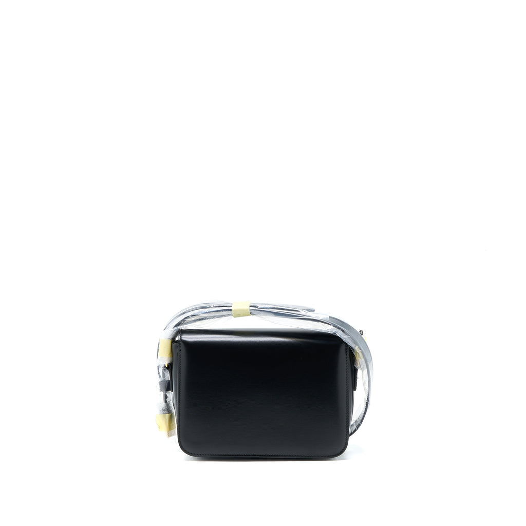 Celine Teen Triomphe Shoulder Bag Calfskin Black
