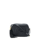 Gucci Soho Disco Camera Bag Calfskin Black LGHW